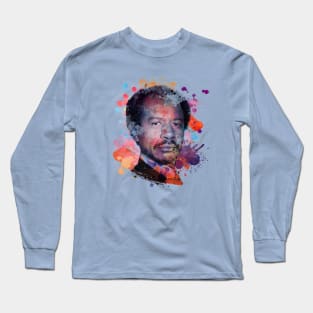 Shut Up Honky! The Jeffersons - Watercolor Illustration Long Sleeve T-Shirt